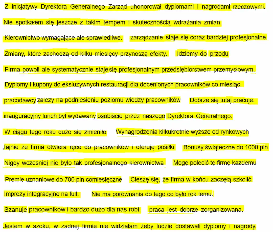 Jakub Regulski - pozytywne komentarze