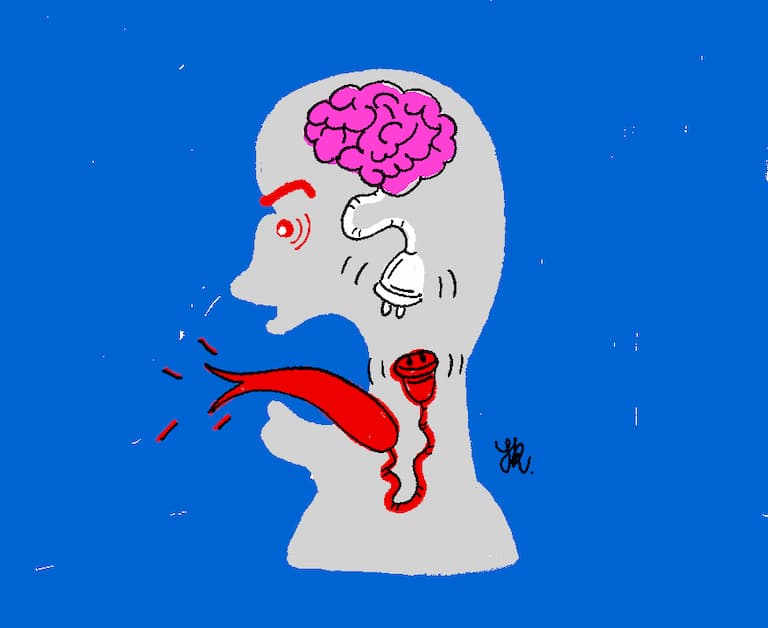 Ilustracja mowy nienawiści według Jakuba Regulskiego